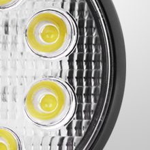 Đèn chiếu sáng ngoài đường 27W Đèn chiếu sáng lái xe siêu sáng cho xe tải SUV 3