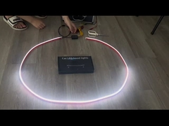 Đèn khí quyển nội thất xe nhiều màu LED với điều khiển từ xa