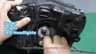 Led Para Autos H11 Xe siêu sáng Led Head Light 40watt 4000lm 9005 9006 H7 Led Canbus