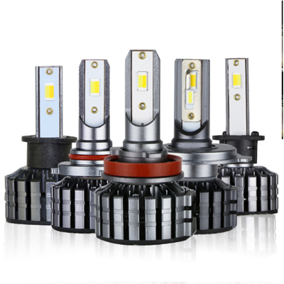 Đèn pha LED ô tô V20 Bóng đèn pha H7 H4 H11 6000K 9005 9006 9012 H1 H8 9012 H3