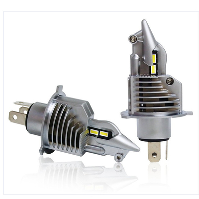 Mini Fighter H4 Đèn pha Led cho quạt làm mát Hệ thống chiếu sáng tự động 40W 9V-48V 8000lm