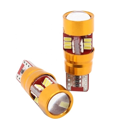 12V Canbus T10 3014 27SMD Bóng đèn xe hơi LED cho xe tải Đèn chiếu sáng bãi đậu xe mái vòm đọc