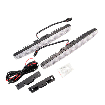Đèn pha ô tô bằng nhôm Drl Đèn pha ô tô LED Dải ống hai màu với ống kính ABS