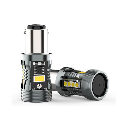 Mua Các sản phẩm bán chạy nhất CB7 1157 W/Y Switchback bóng đèn LED BAY15D BA15D Canbus hai màu 28W 2500LM cho đèn phanh tín hiệu online manufacture