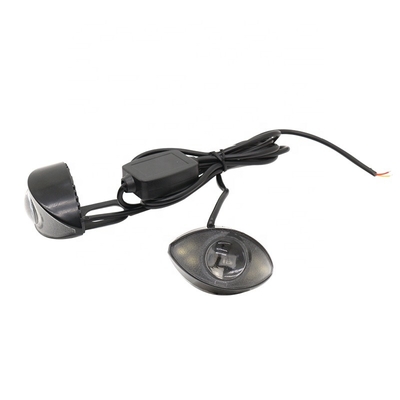 Tùy chỉnh 300LM 6000K Đèn pha LED xe máy Đèn mắt Hawk 10SMD