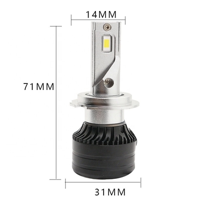 đèn pha ô tô đèn pha sương mù H7 3570 50W bóng đèn pha ô tô bóng đèn chạy ban ngày kiểu mới bóng đèn np300