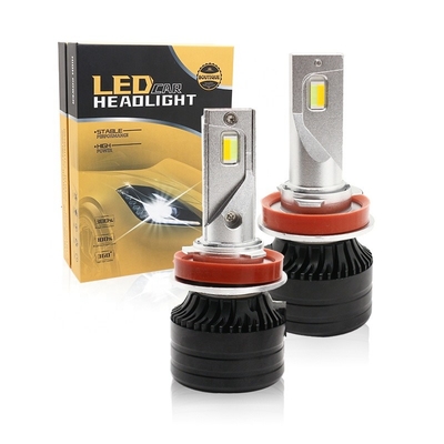 Đèn pha ô tô LED H11 Đèn pha LED ba màu Đèn pha ô tô Đèn pha sương mù 12-36V Một đèn sửa đổi
