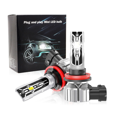 H11 Đèn pha LED ô tô Dòng E2 H7 9005 9006 9012 Đèn sương mù cho ô tô