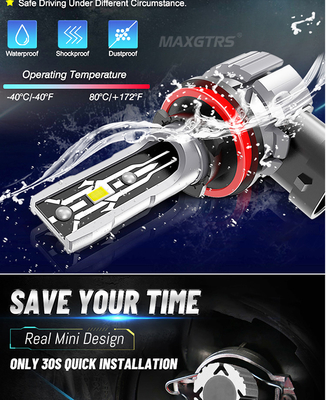 H11 Đèn pha LED ô tô Dòng E2 H7 9005 9006 9012 Đèn sương mù cho ô tô