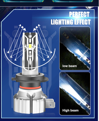H11 Đèn pha LED ô tô Dòng E2 H7 9005 9006 9012 Đèn sương mù cho ô tô