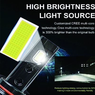 Đèn pha F5 Faro Focos H7 Trắng Bóng đèn H4 Đầu đèn Led công suất cao 110W