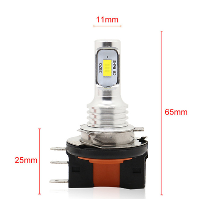 Luces Para Carros H15 Đèn pha ô tô LED DRL Đèn pha Halogen bóng đèn
