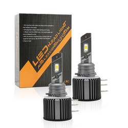 ODM Faros Focos Luc H15 Bóng đèn pha Led 8000Lm cho Đèn pha Halogen Xe hơi