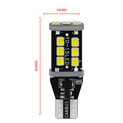 W6W WY16W 15 SMD Đèn pha LED ô tô 2835 Đèn dừng T15 Đèn LED ô tô