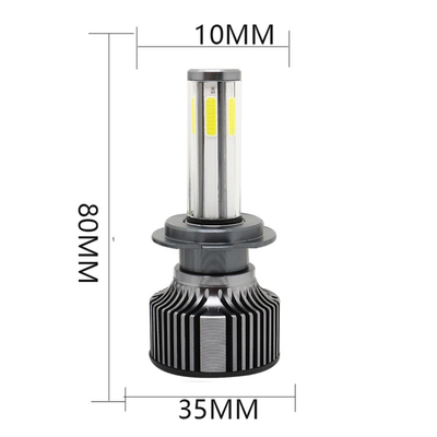 Chiếu sáng 360 độ Đèn pha ô tô LED N6 H4 H7 H8 H11 Bóng đèn LED sương mù