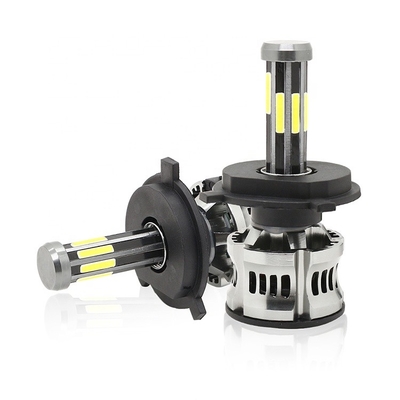 8 mặt H1 H3 H4 H7 9005 9006 Đèn pha LED ô tô 6000K 360 Canbus