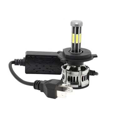8 mặt H1 H3 H4 H7 9005 9006 Đèn pha LED ô tô 6000K 360 Canbus