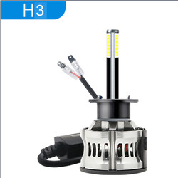 8 mặt H1 H3 H4 H7 9005 9006 Đèn pha LED ô tô 6000K 360 Canbus