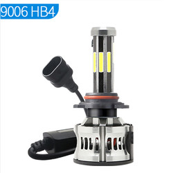 8 mặt H1 H3 H4 H7 9005 9006 Đèn pha LED ô tô 6000K 360 Canbus