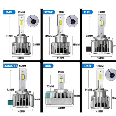 Bóng đèn pha LED ô tô dòng D D1S D2S D3S D4S D5S D8S 8V-48V