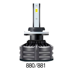 Bóng đèn pha Led 3 màu sáng nhất đa năng H1 H3 H4 H7 H11 9005 9006