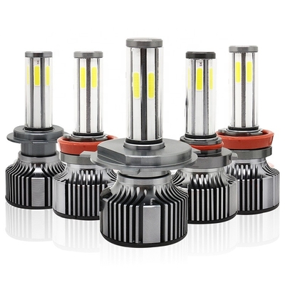 COB 6 mặt Đèn pha ô tô LED 360 độ N6 Bóng đèn H1 H3 H4 H7 9005 9006