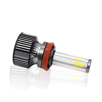 COB 6 mặt Đèn pha ô tô LED 360 độ N6 Bóng đèn H1 H3 H4 H7 9005 9006