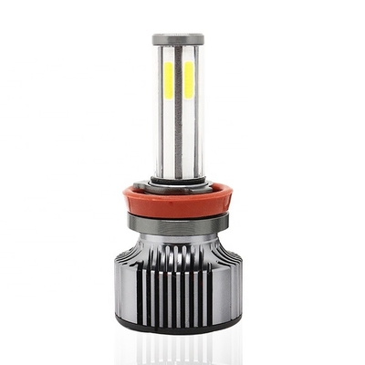 COB 6 mặt Đèn pha ô tô LED 360 độ N6 Bóng đèn H1 H3 H4 H7 9005 9006