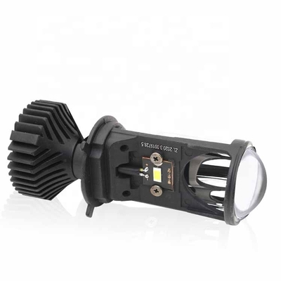Y6 Mini H4 Bi LED Đèn pha ô tô Bóng đèn Hệ thống chiếu sáng Tự động Ống kính máy chiếu