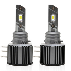 Đèn pha LED IP 68 Mini H15 Hệ thống chiếu sáng tự động 360 Ánh sáng Xenon 8000lm 6000K