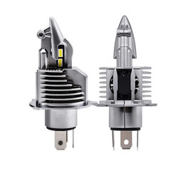 Mini Fighter H4 Đèn pha Led cho quạt làm mát Hệ thống chiếu sáng tự động 40W 9V-48V 8000lm