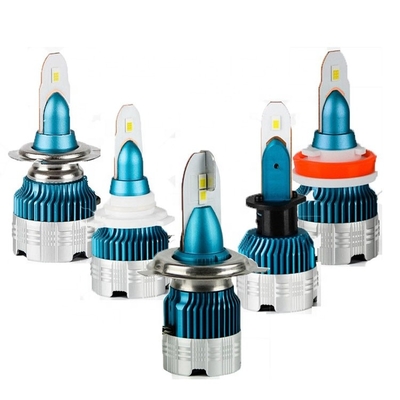 H1 H3 H4 H7 H8 H11 9005 9006 Bóng đèn pha LED ô tô MI2 Ánh sáng trắng