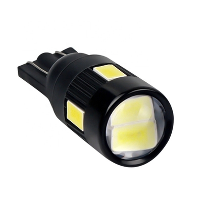 T10 5630 6 SMD Bóng đèn LED chiếu sáng bên xe hơi Bóng đèn LED sửa đổi DC 12V