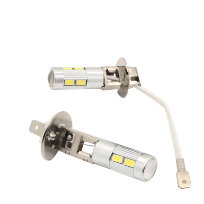 Đèn sương mù ô tô H1 5630 10SMD Smd Fog Driving H3 Bóng đèn sương mù Led 12V