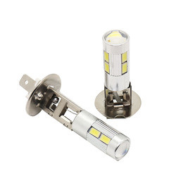 Đèn sương mù ô tô H1 5630 10SMD Smd Fog Driving H3 Bóng đèn sương mù Led 12V