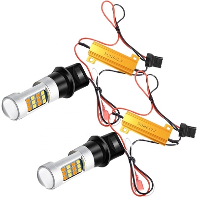 Đèn tín hiệu rẽ Led 2835 42SMD Màu đôi 7440 T20 CANBUS để ngăn chặn Stroboscopic
