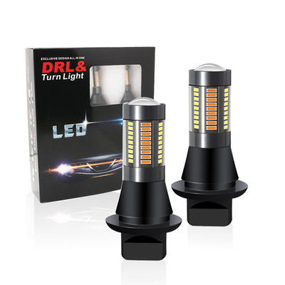 Đèn báo rẽ phanh LED T20 CANUBS 7440 4014 66SMD Đèn chạy ban ngày LED