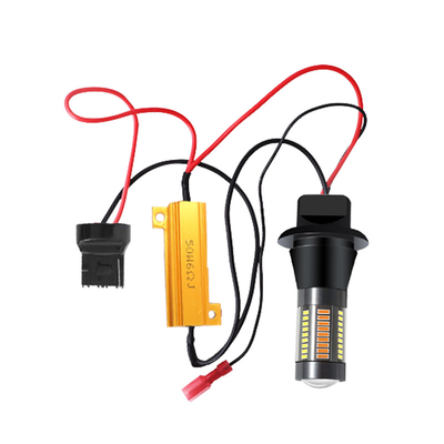 Đèn báo rẽ phanh LED T20 CANUBS 7440 4014 66SMD Đèn chạy ban ngày LED