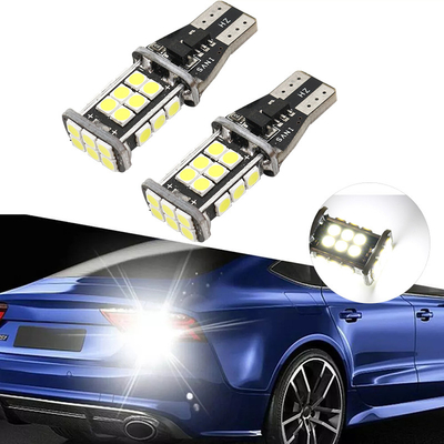 T15 3030 24SMD Đèn pha LED Canbus 12V Đèn pha chiếu sáng ngược chiều ô tô