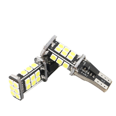 T15 3030 24SMD Đèn pha LED Canbus 12V Đèn pha chiếu sáng ngược chiều ô tô