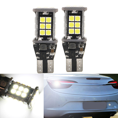 T15 3030 24SMD Đèn pha LED Canbus 12V Đèn pha chiếu sáng ngược chiều ô tô