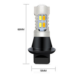 5630 Bóng đèn tín hiệu rẽ 20SMD Led Màu đôi 7440 T20 BA15S 1156 BAU15S