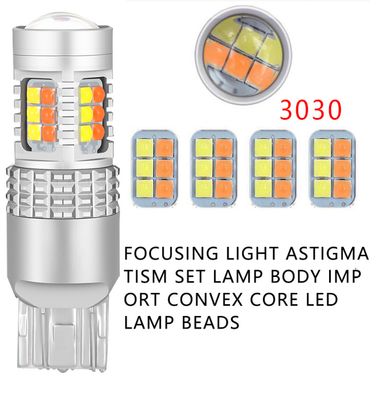 Đèn pha tự động 30SMD 3030 Đèn báo phanh và rẽ 10W