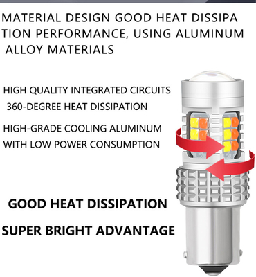 Đèn pha tự động 30SMD 3030 Đèn báo phanh và rẽ 10W