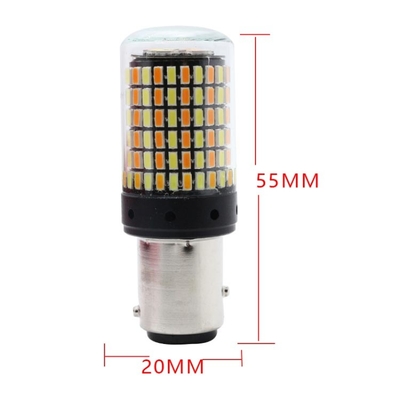 168smd Đèn tín hiệu rẽ ngược ô tô 12v Đèn sương mù Led đa năng 30w
