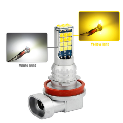 Đèn sương mù ô tô đa năng công suất cao Hai màu H11 9006 881 H3 H8 H7 3030