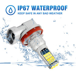 Đèn sương mù ô tô đa năng công suất cao Hai màu H11 9006 881 H3 H8 H7 3030