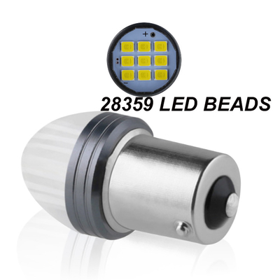 Đèn báo rẽ phanh LED công suất cao 1156 với đèn phanh LED 2835 12V Canbus Bulb