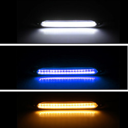 Đèn chạy ban ngày chống thấm nước đa năng LED Quét dòng chảy tuần tự 2835 34.5CM