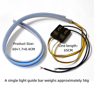 Dây Neon 30/45 / 60CM RGB LED đầy màu sắc Đèn chạy ban ngày Điều khoản mềm